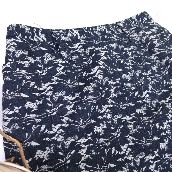 Tyler Böe Charcoal Patterned Skirt Sz 6 - Picture 2 of 12